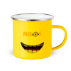 Yellow Enamel Metallic Cup 360ml