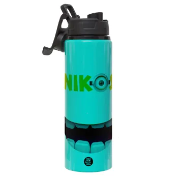 The minions, Metallic water bottle with safety lid, 850ml aluminum
