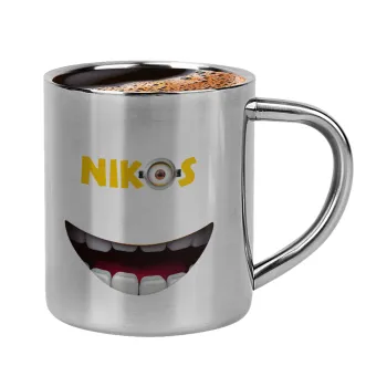 The minions, Κουπάκι μεταλλικό διπλού τοιχώματος για espresso (220ml)