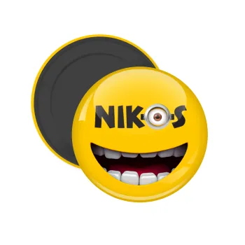 The minions, Μαγνητάκι ψυγείου στρογγυλό διάστασης 5cm