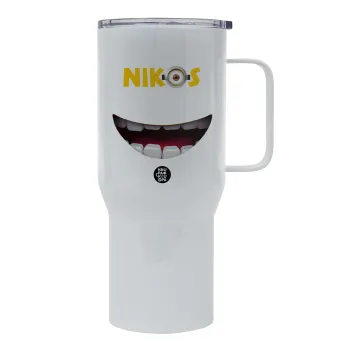 The minions, Mega Stainless steel Tumbler with lid, double wall 750L