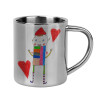 Mug Stainless steel double wall 300ml