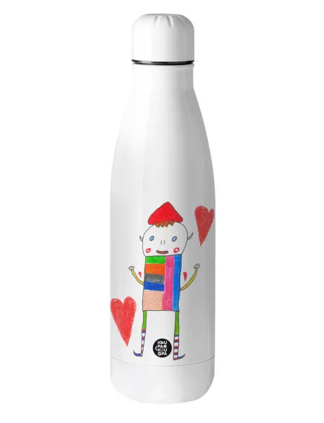Ο Αλέξανδρος ζωγραφίζει την Αγάπη — Metal mug thermos (Stainless steel), 500ml