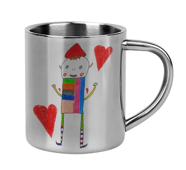 Ο Αλέξανδρος ζωγραφίζει την Αγάπη — Mug Stainless steel double wall 300ml