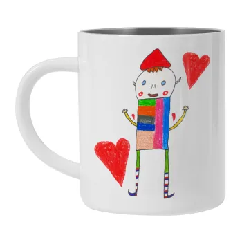 Ο Αλέξανδρος ζωγραφίζει την Αγάπη, Mug Stainless steel double wall 300ml