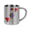 Mug Stainless steel double wall 300ml