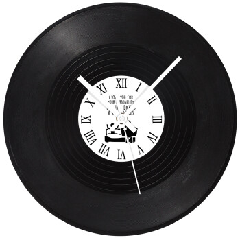 I Love You for Your Personality But that D... Is a Huge Bonus , Ρολόι τοίχου Βινύλιο (30cm)