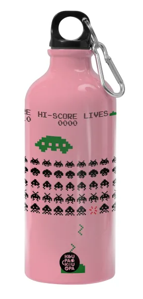 Space invaders — Water bottle 600ml