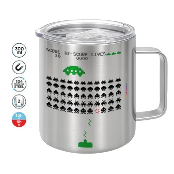 Space invaders, Κούπα Ανοξείδωτη διπλού τοιχώματος 300ml