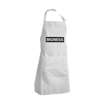 BIGNESS, Adult Chef Apron (with sliders and 2 pockets)