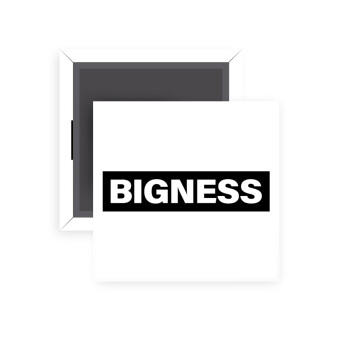 BIGNESS, Μαγνητάκι ψυγείου τετράγωνο διάστασης 5x5cm