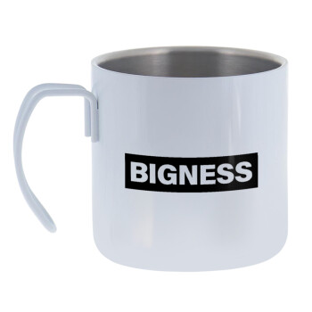 BIGNESS, Mug Stainless steel double wall 400ml