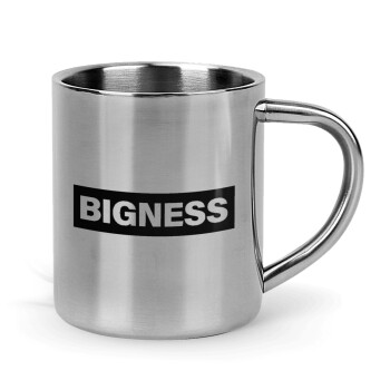 BIGNESS, Mug Stainless steel double wall 300ml