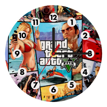 GTA V, Ρολόι τοίχου ξύλινο (20cm)