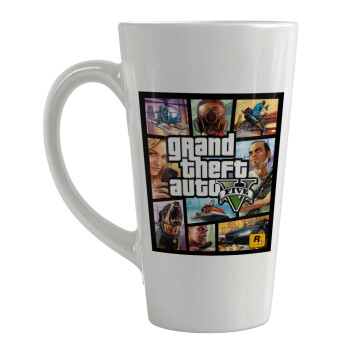 GTA V, Κούπα κωνική Latte Μεγάλη, κεραμική, 450ml