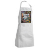 Adult Chef Apron (with sliders and 2 pockets)