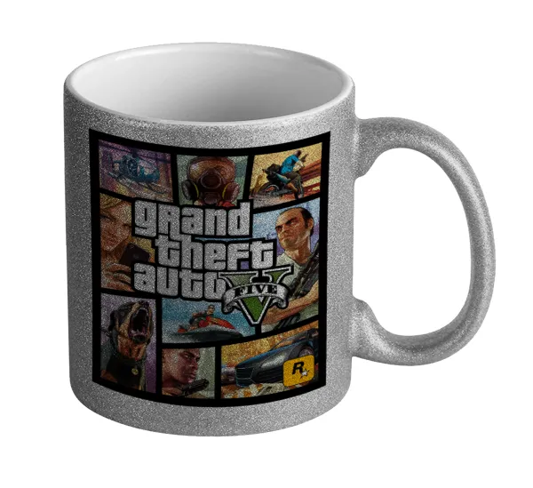 GTA V — Glitter Ασημένια