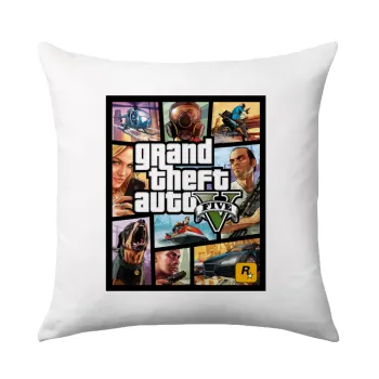 GTA V, Μαξιλάρι καναπέ 40x40cm περιέχεται το  γέμισμα