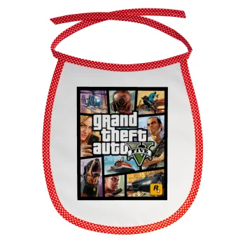 GTA V, Σαλιάρα μωρού αλέκιαστη με κορδόνι Κόκκινη