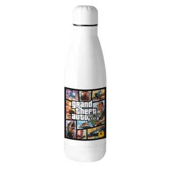 GTA V, Μεταλλικό παγούρι θερμός (Stainless steel), 500ml