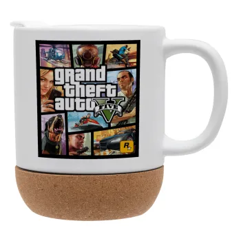 GTA V, Ceramic coffee mug Cork (MAT), 330ml