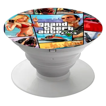 GTA V, Phone Holders Stand  Λευκό Βάση Στήριξης Κινητού στο Χέρι
