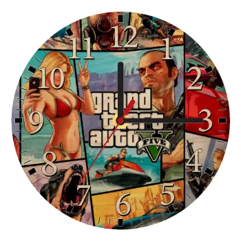 GTA V, Ρολόι τοίχου ξύλινο plywood (20cm)