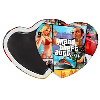 GTA V, Μαγνητάκι καρδιά (57x52mm)
