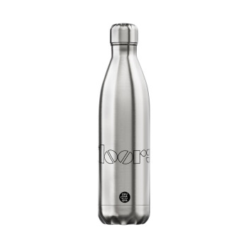The Doors, Μεταλλικό παγούρι θερμός Inox (Stainless steel), διπλού τοιχώματος, 750ml