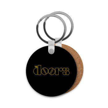 The Doors, Μπρελόκ Ξύλινο στρογγυλό MDF Φ5cm