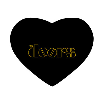 The Doors, Mousepad καρδιά 23x20cm