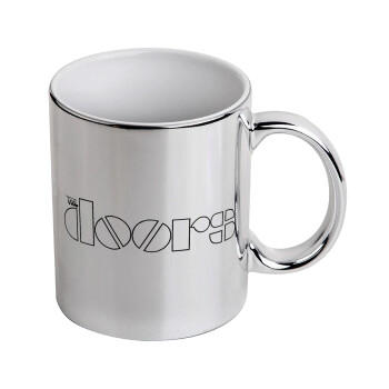 The Doors, Mug ceramic, silver mirror, 330ml