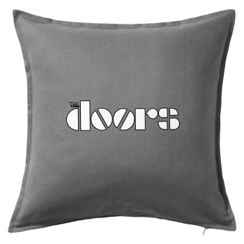 The Doors, Sofa cushion Grey 50x50cm includes filling