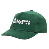 Children's Baseball Cap, 100% Cotton Drill, GREEN (COTTON, CHILDREN'S, ONE SIZE)