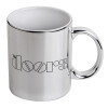 Mug ceramic, silver mirror, 330ml