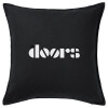 Sofa cushion black 50x50cm includes filling