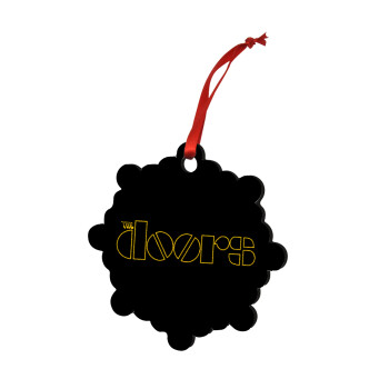 The Doors, Christmas ornament snowflake wooden 7.5cm