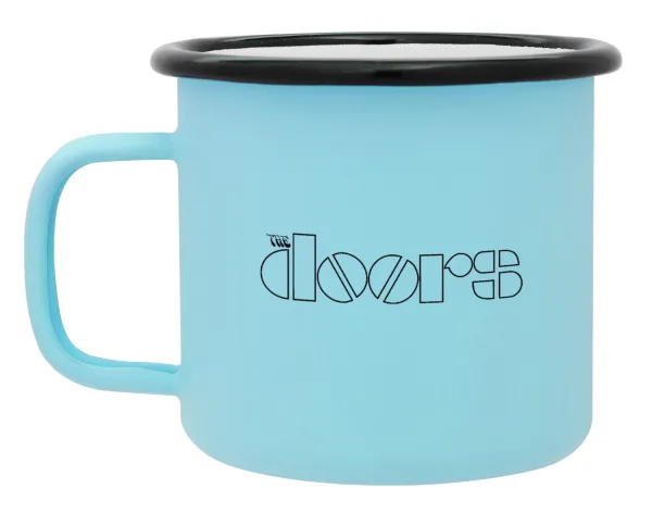 The Doors — Κούπα Μεταλλική εμαγιέ ΜΑΤ σιέλ 360ml