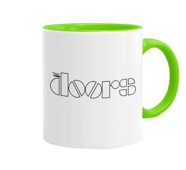 The Doors — Κούπα χρωματιστή βεραμάν, κεραμική, 330ml
