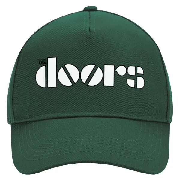 The Doors — Καπέλο Ενηλίκων Ultimate ΠΡΑΣΙΝΟ, (100% ΒΑΜΒΑΚΕΡΟ DRILL, ΕΝΗΛΙΚΩΝ, UNISEX, ONE SIZE)