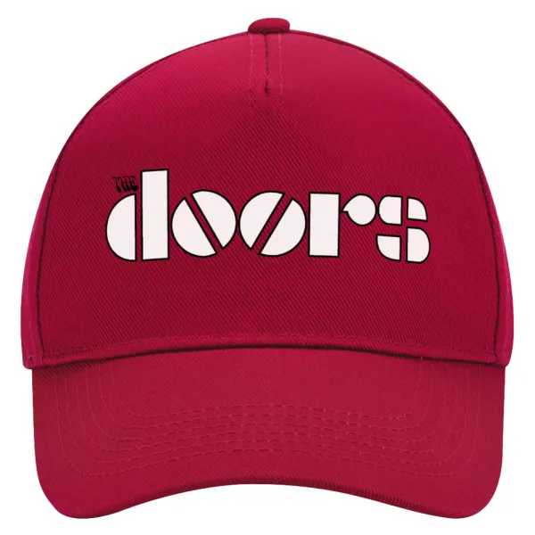 The Doors — Καπέλο Ενηλίκων Ultimate ΚΟΚΚΙΝΟ, (100% ΒΑΜΒΑΚΕΡΟ DRILL, ΕΝΗΛΙΚΩΝ, UNISEX, ONE SIZE)