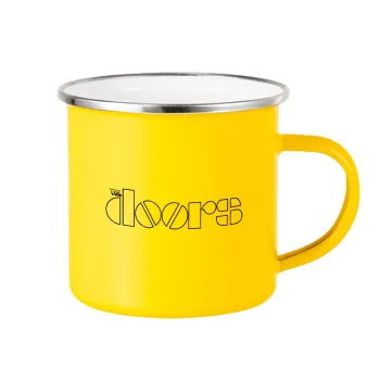 The Doors, Κούπα Μεταλλική εμαγιέ Κίτρινη 360ml