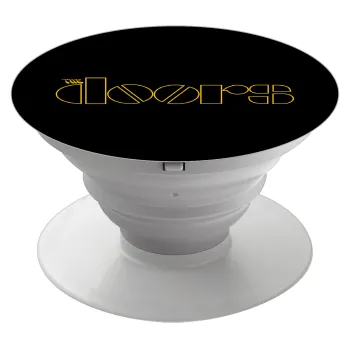 The Doors, Phone Holders Stand  White Hand-held Mobile Phone Holder