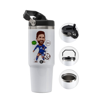 Lionel Messi drawing, Θερμός Ανοξείδωτο 30oz με χερούλι