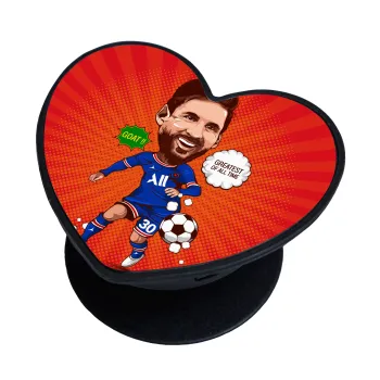 Lionel Messi drawing, Phone Holders Stand  καρδιά Μαύρο Βάση Στήριξης Κινητού στο Χέρι