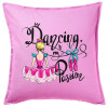 Sofa cushion Pink 50x50cm includes filling