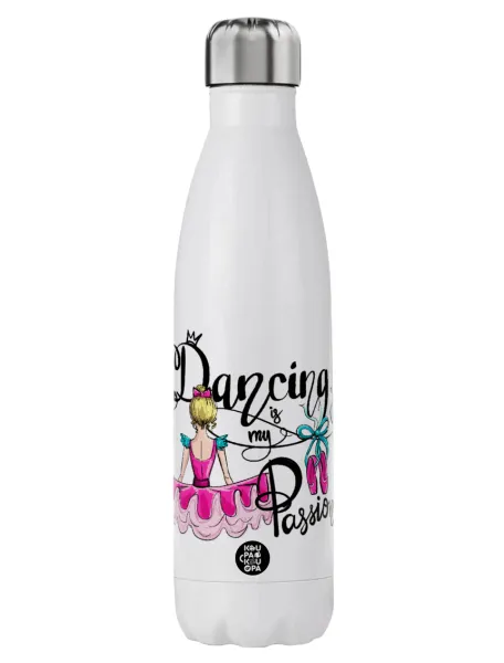 Dancing is my Passion — Stainless steel, double-walled, 750ml