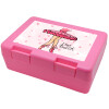 Children's cookie container PINK 185x128x65mm (BPA free plastic)