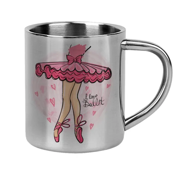 I Love Ballet — Κούπα Ανοξείδωτη διπλού τοιχώματος 300ml