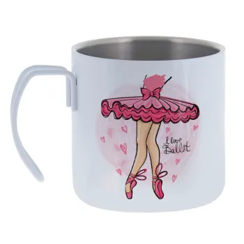 I Love Ballet — Κούπα Ανοξείδωτη διπλού τοιχώματος 400ml